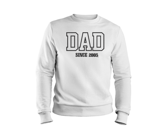 DAD Embroidered Sweatshirt/Hoodie