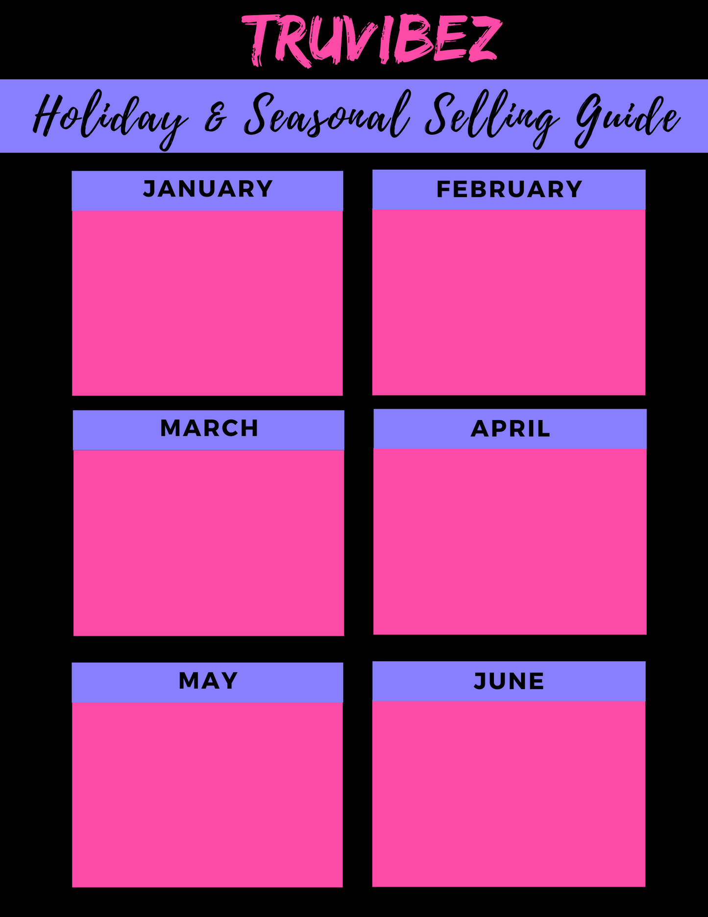 Holiday Seasonal Selling Guide