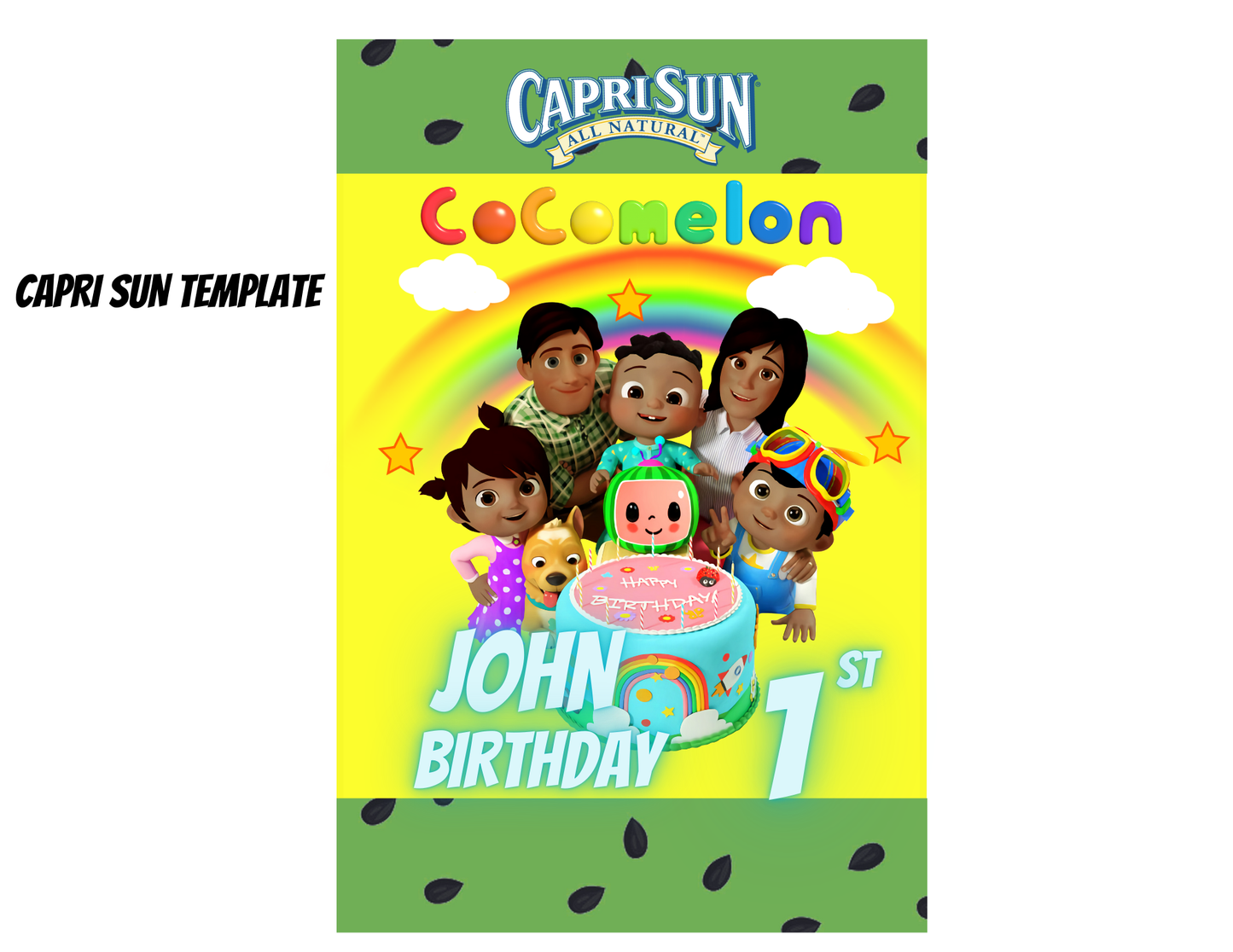 Cocomelon Party Favors