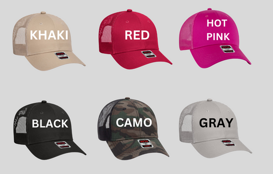 Mesh Back Trucker Hats