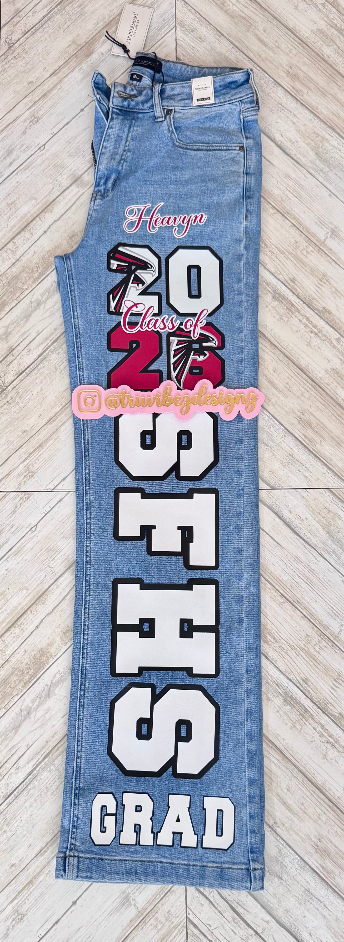 Custom Grad Jeans