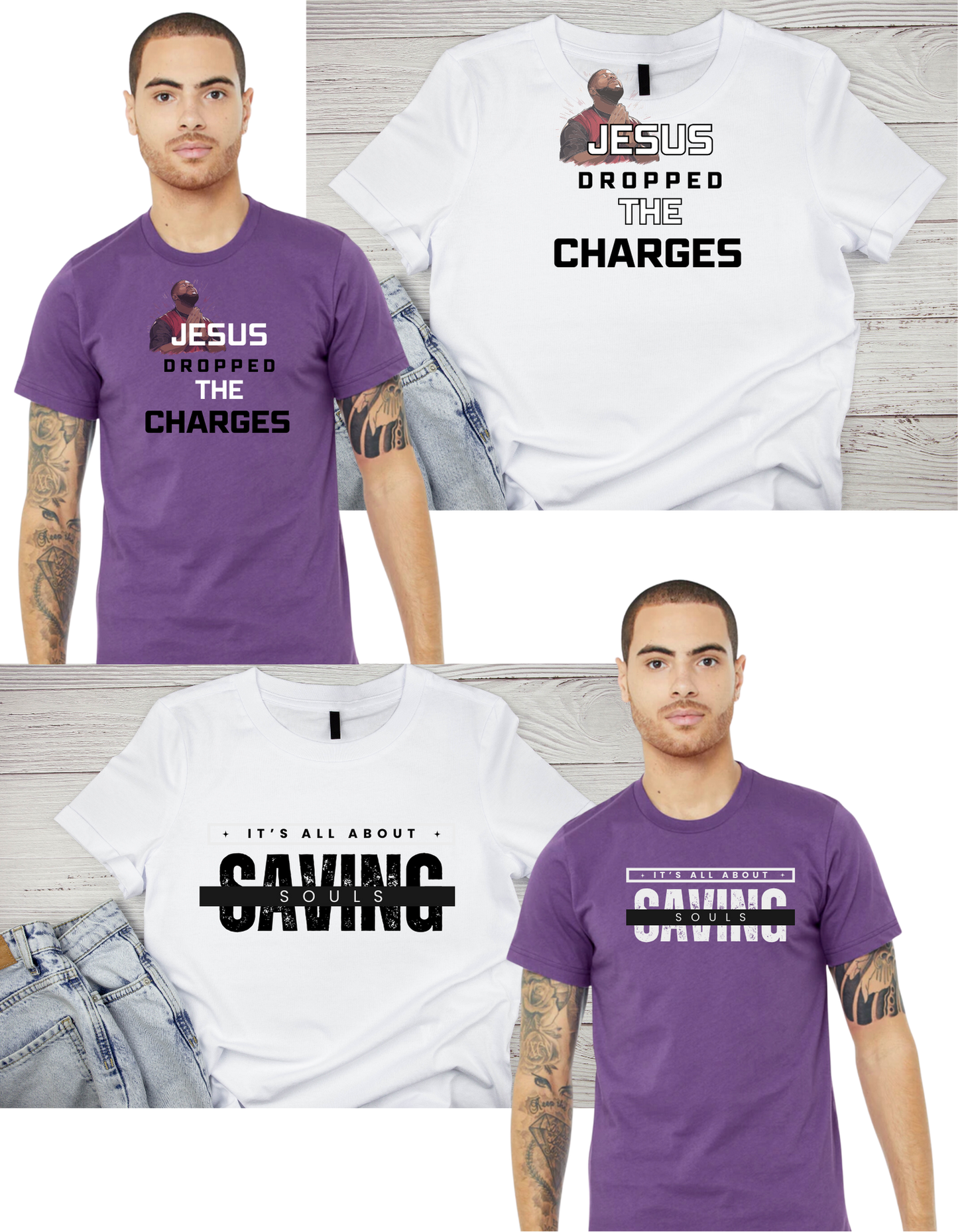 Jesus dropped the Charges