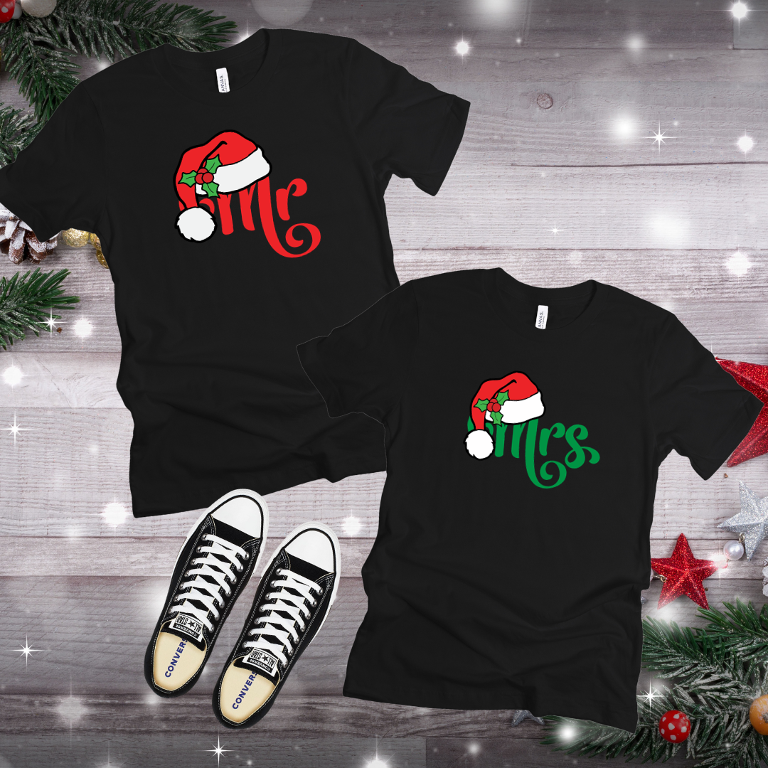 Mr & Mrs Christmas Tees