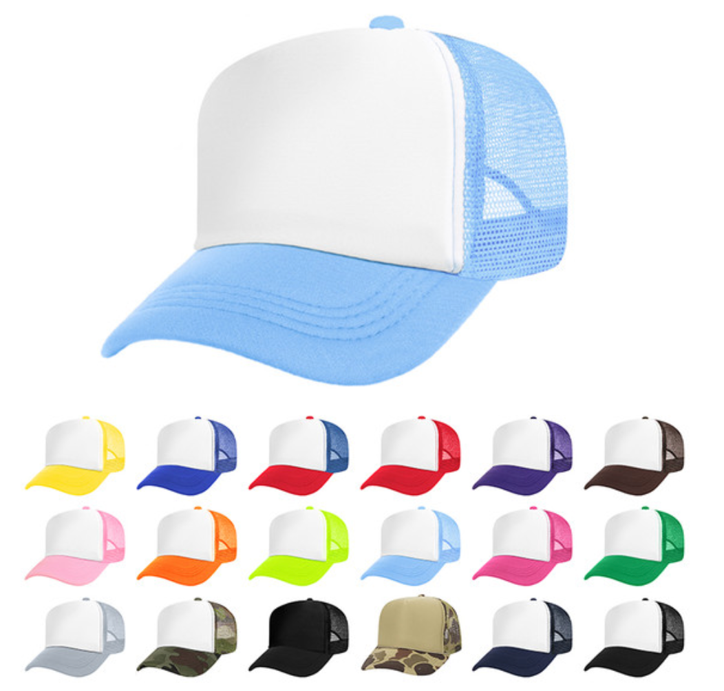 "Say It Stitched" Trucker Foam Hats