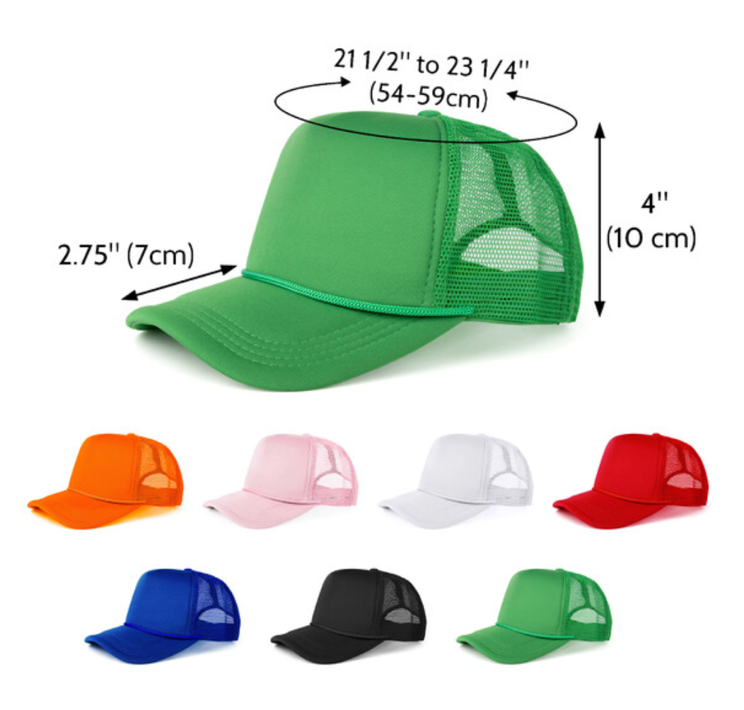 "Say It Stitched" Trucker Foam Hats