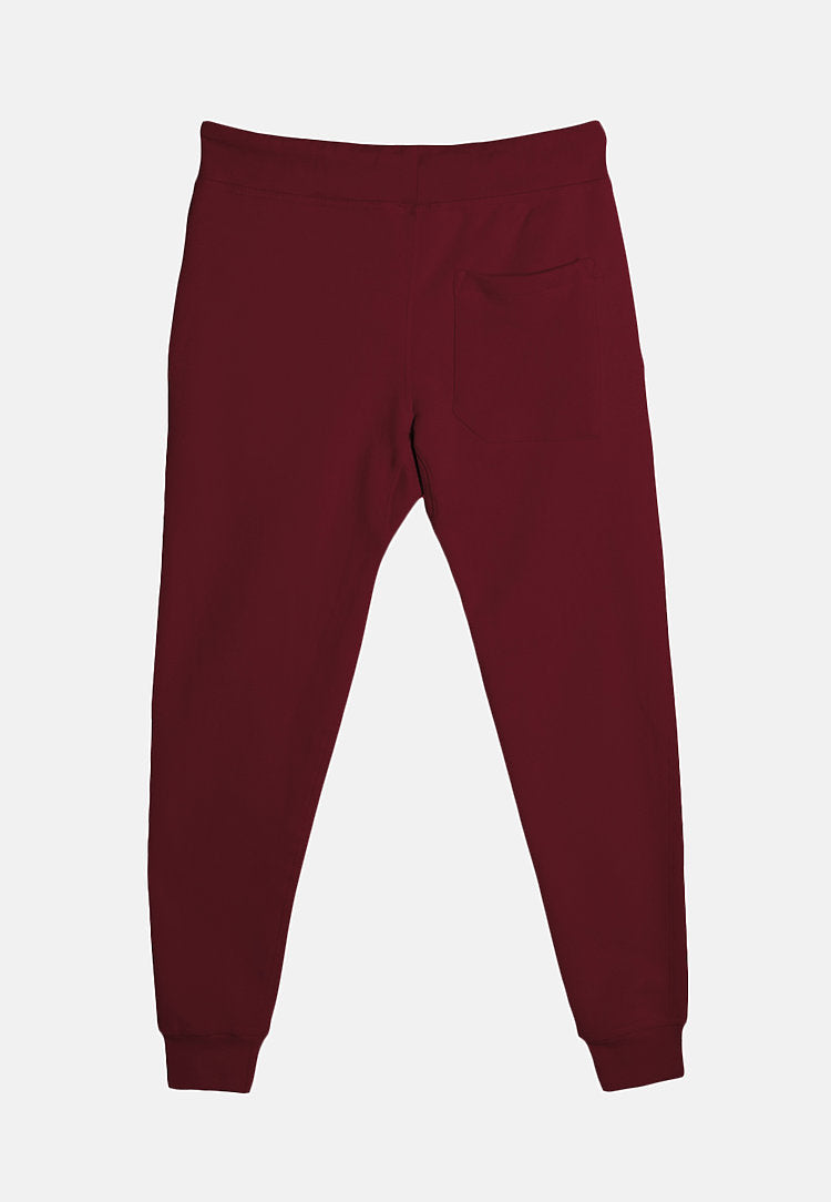 Burgundy Premium Fleece Joggers