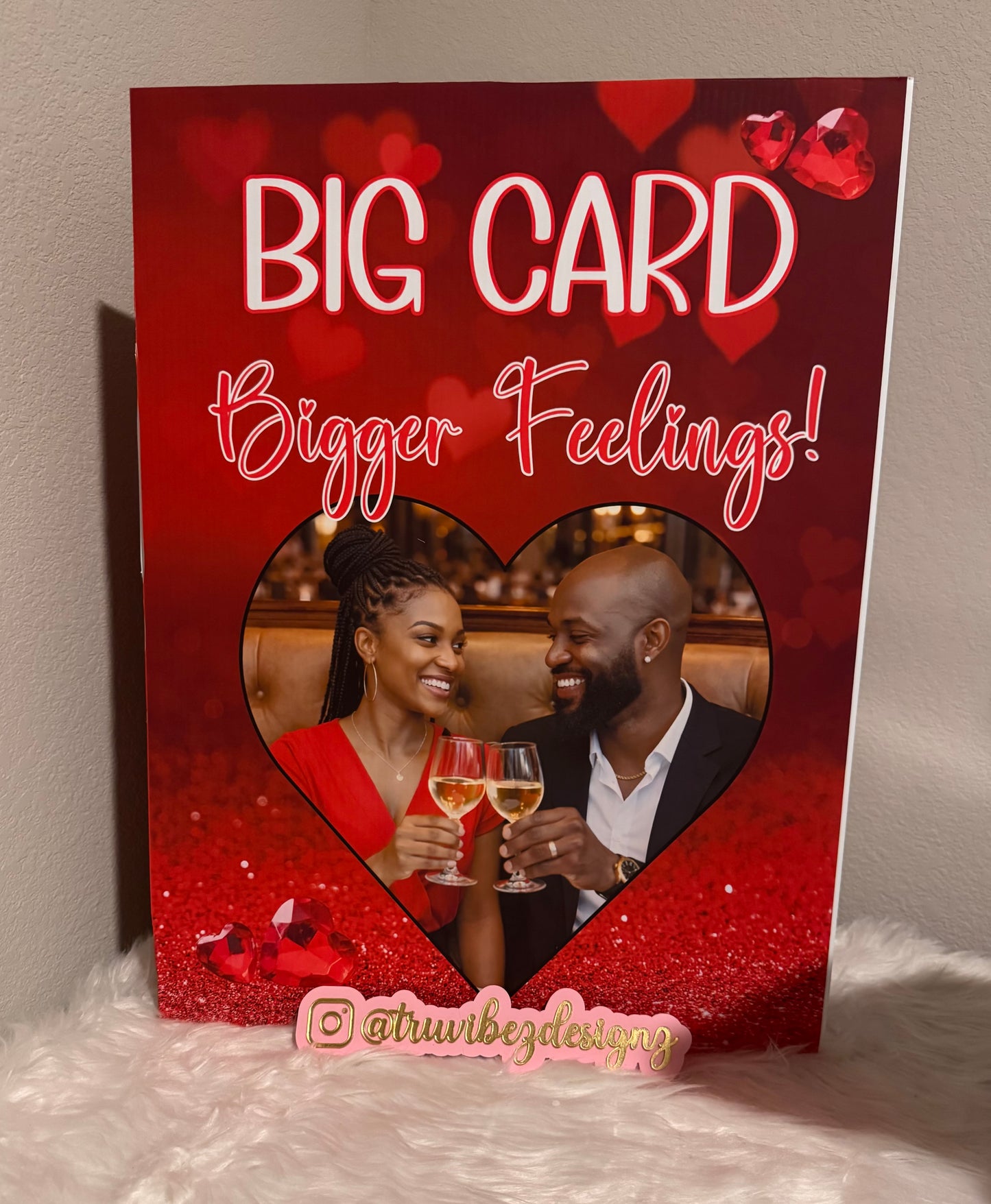 Jumbo Valentine’s Day Card – 2' x 3'