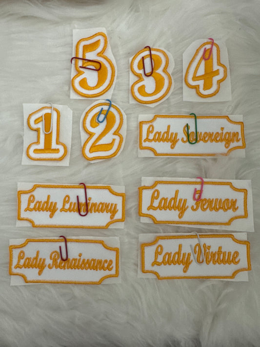 Iron-on patches