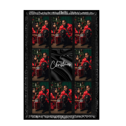 Christmas 9 panel Photo Blankets