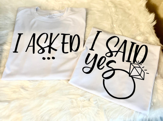 Engagement Shirt Set