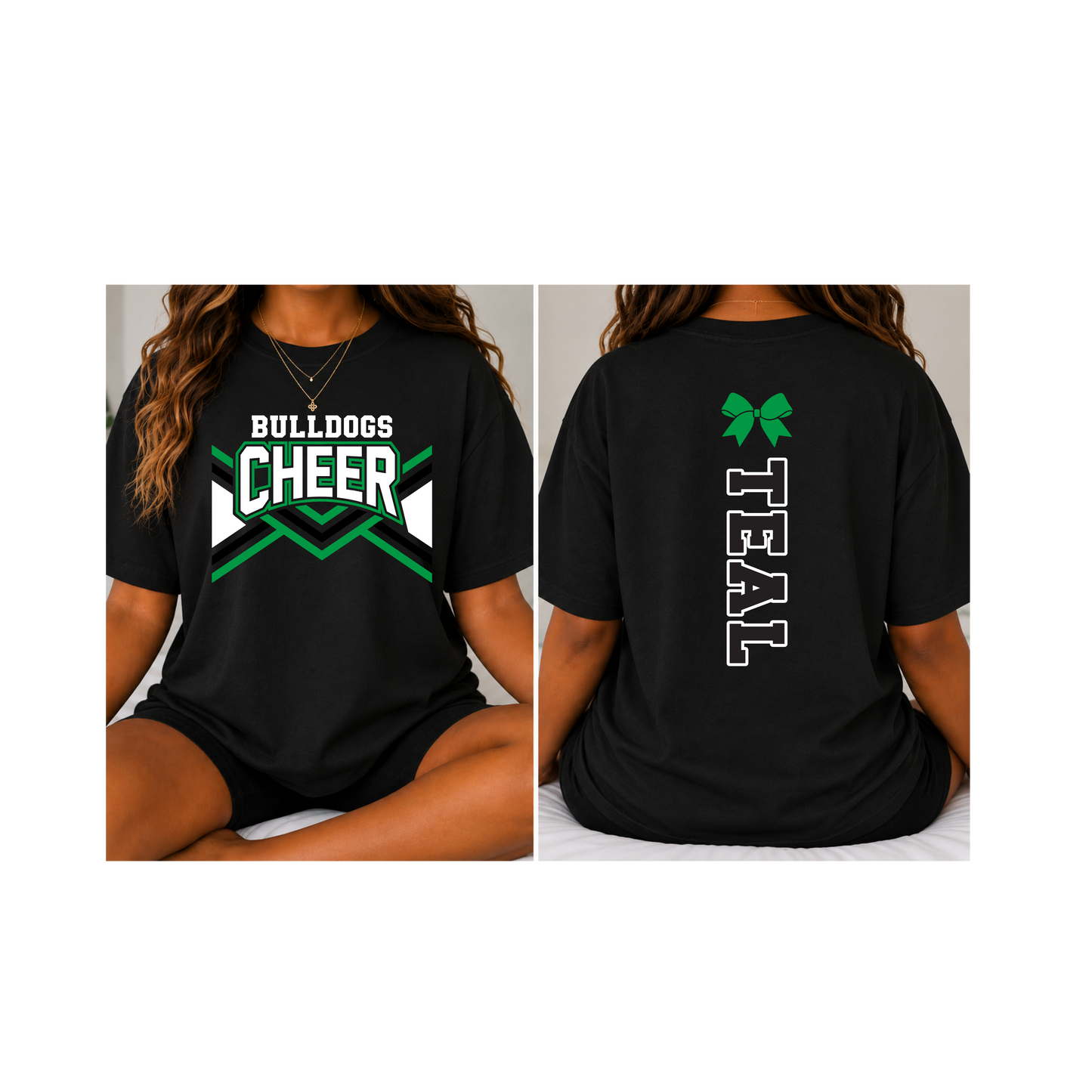 Personalized Cheer Spirit T-Shirt