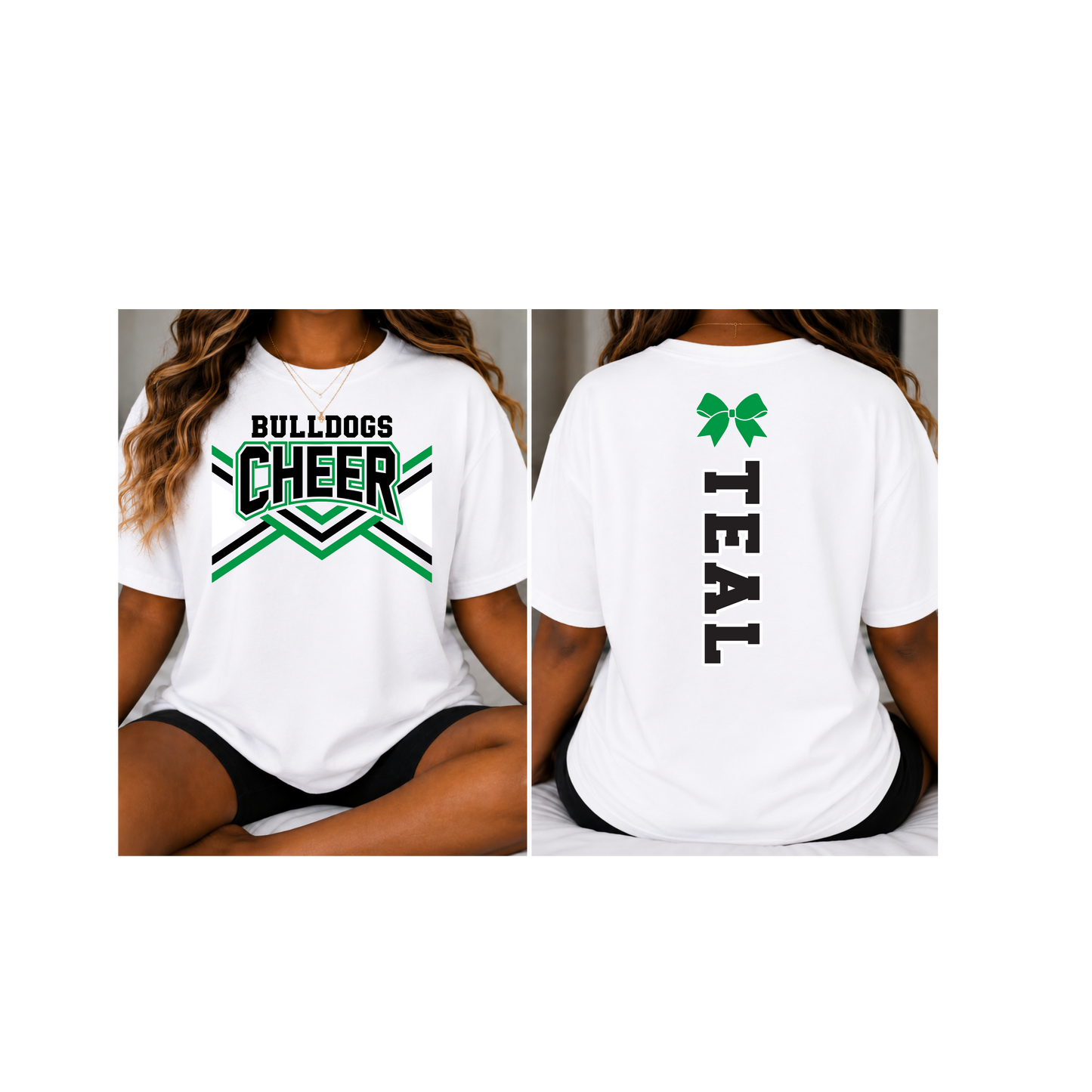 Personalized Cheer Spirit T-Shirt