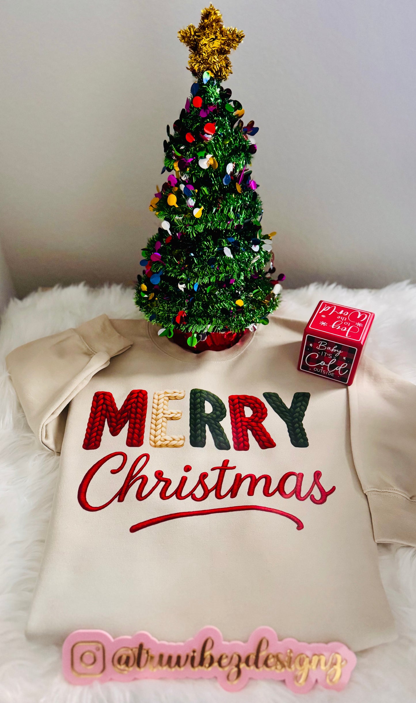 Christmas Crochet sweatshirts
