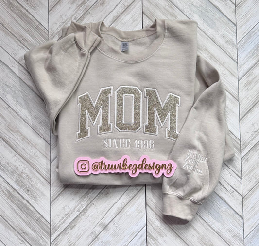 MOM Embroidered Hoodie/Sweatshirt