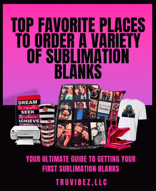 Sublimation Blanks Vendor List