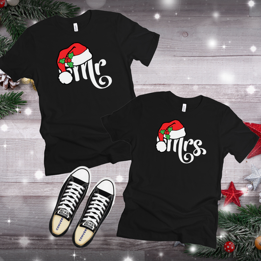 Mr & Mrs Christmas Tees