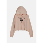 Pale Pink Crop Hoodie